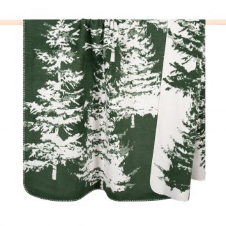 kuschelweiches Plaid in warmen Wintertönen