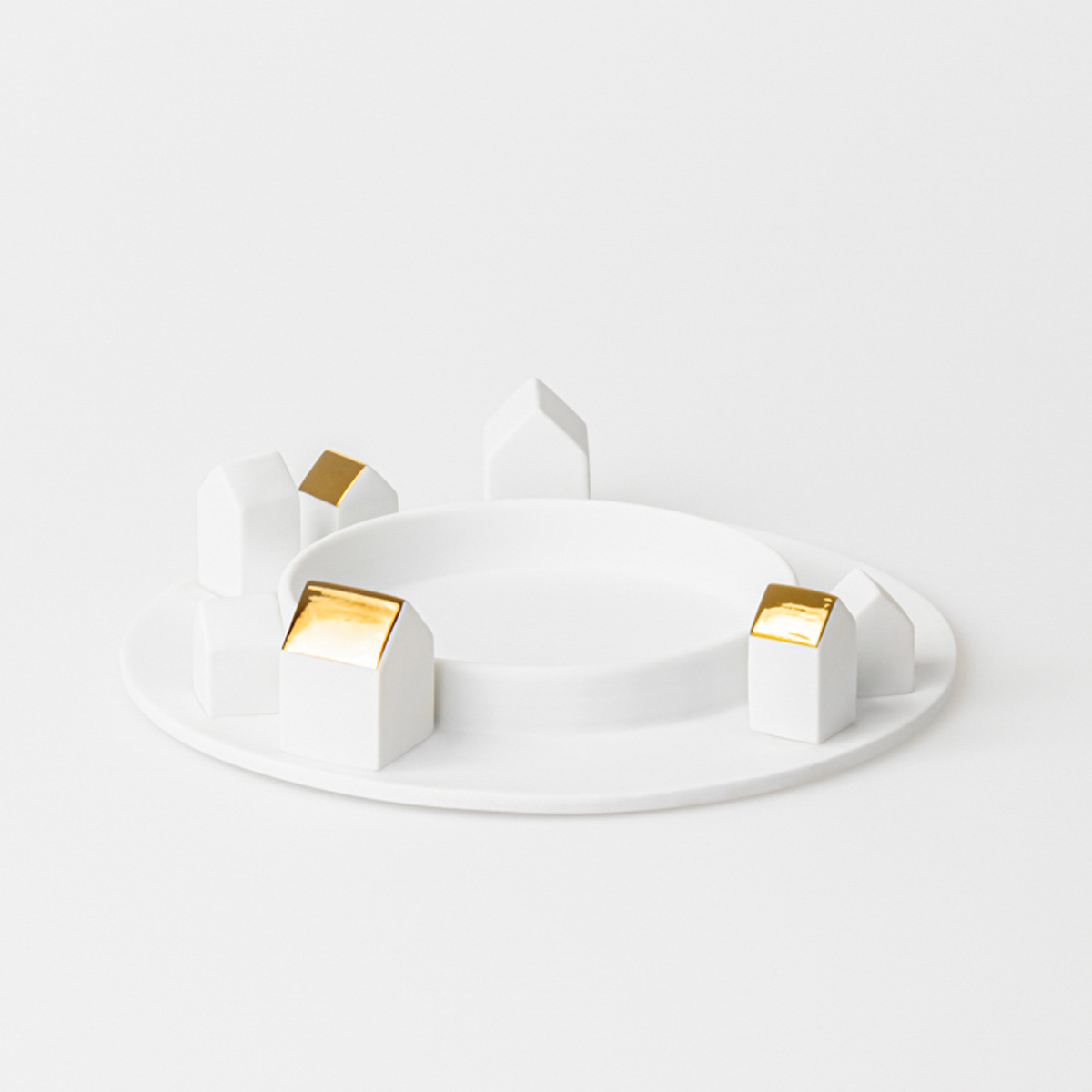 Kerzenteller wie beschrieben einzeln, ohne Glaszylinder, abgebildet